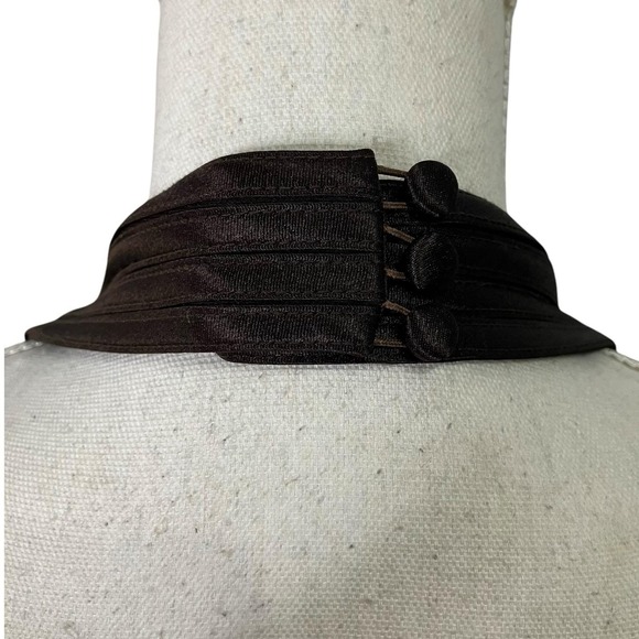 Cacheé Brown Halter Neck Ruched Mermaid Gown Formal Evening Dress Size 2 - Picture 10 of 14